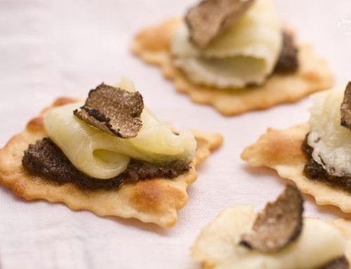 Sfoglie con Caciocavallo e tartufo