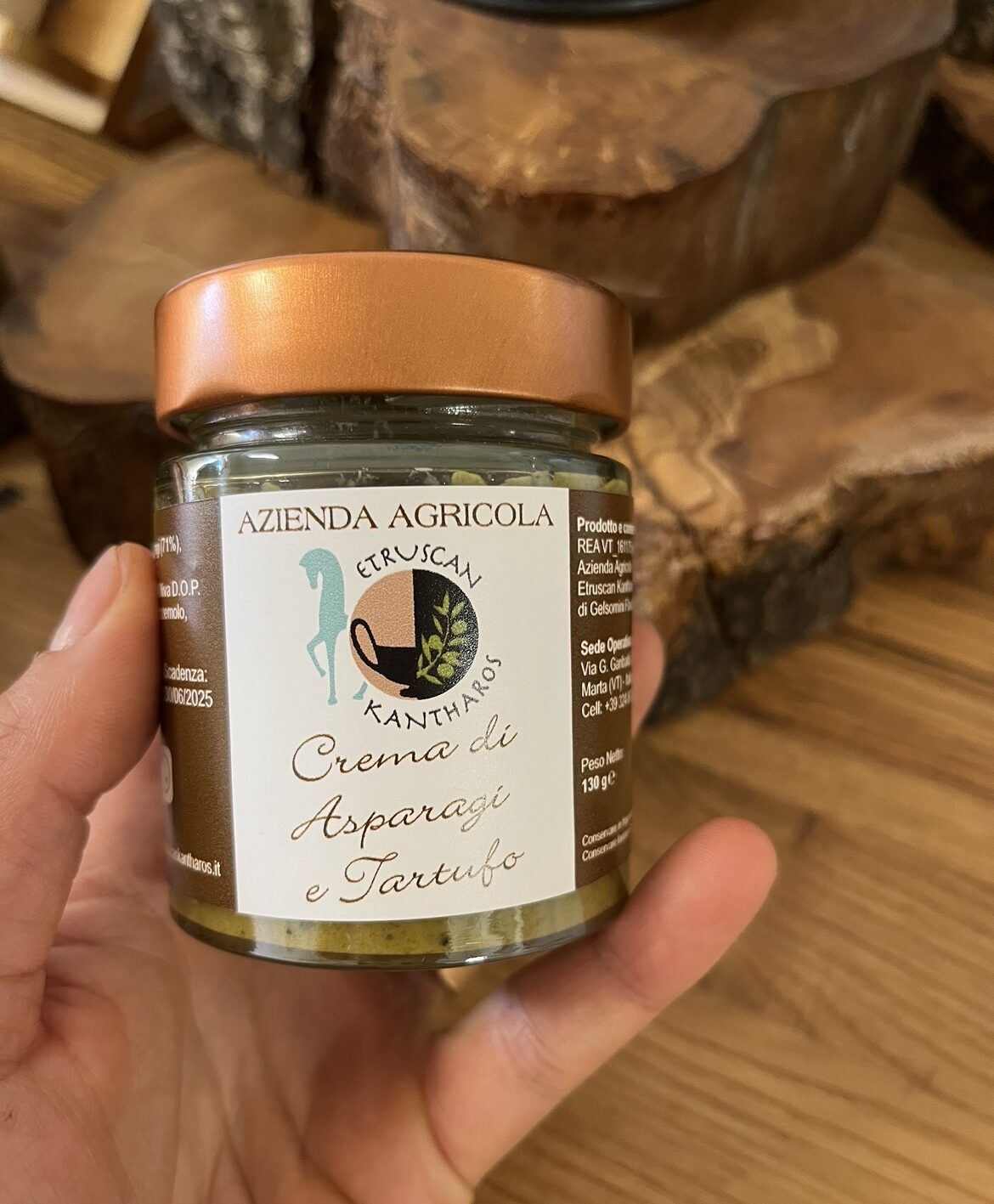 Crema di asparagi e tartufo